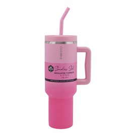 Ever Eco Stainless Steel Insulated Tumbler & Straw, Balance 1.18L