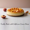 Andy Anand Fresh Peach Glaze Cheesecake 9" 2 lbs Gift