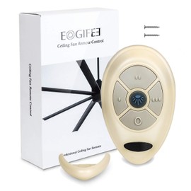 Eogifee 35T Ceiling Fan Remote Control Adjustable 3 Speed,Light Dimmer Control Replacement of Harbor Breeze Compatible with KUJCE9603 FAN35T L3HFAN35T FAN-53T FAN-11T L3HFAN35T1 FAN-35T1