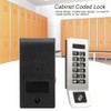 Coded Lock stainless steel security Card Password Door Lock Digital