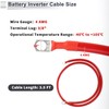 RATCHROLL 1 Pc Universal Battery Inverter Cable 3/8" Lug 3.5FT