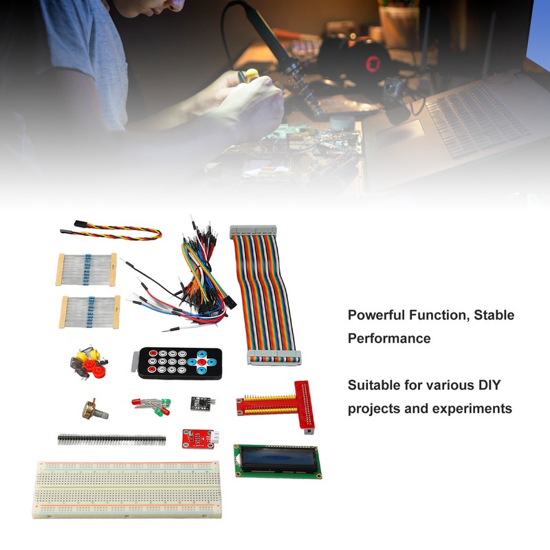 Development Board Kit for Pi B+ 830 Hole Breadboard Resistor