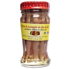 The Pasta Shop, Italian Anchovy Fillets in Olive Oil, 3.35 oz.