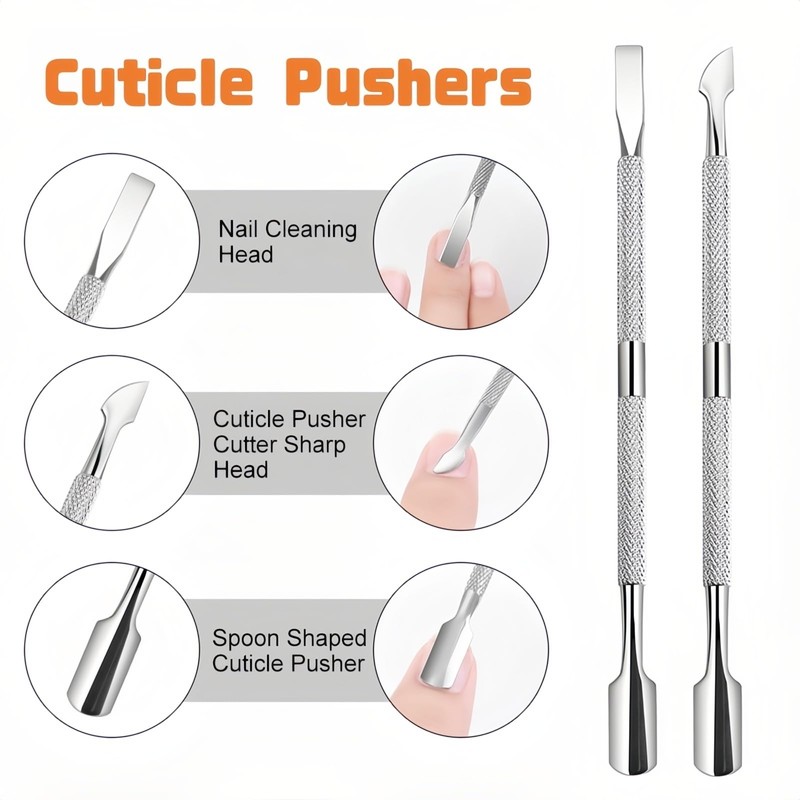 Professional Cuticle Trimmer & Nipper Set - Stainless Steel Hangnail