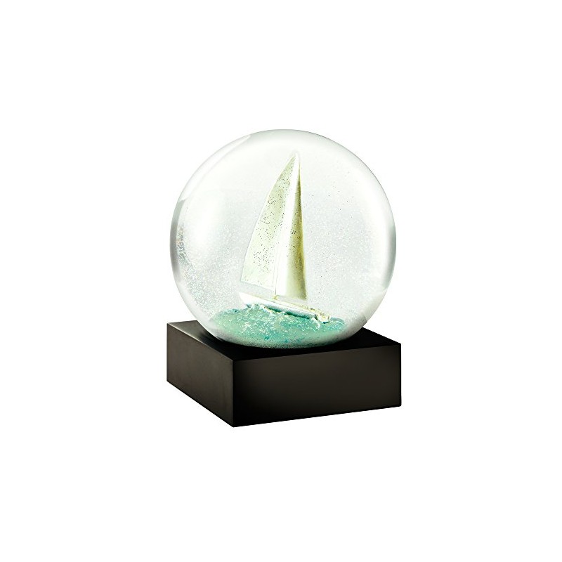 CoolSnowGlobes Sailboat Cool Snow Globe