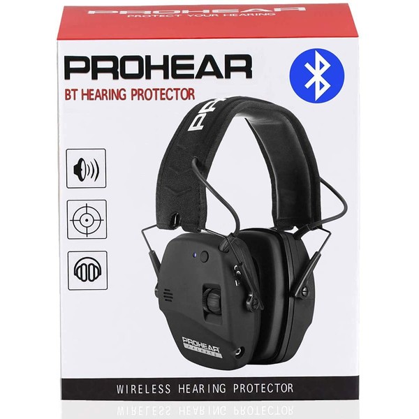 PROHEAR PROHEAR 030 Bluetooth 5.4 Electronic Shooting Ear Protection Earmuffs,