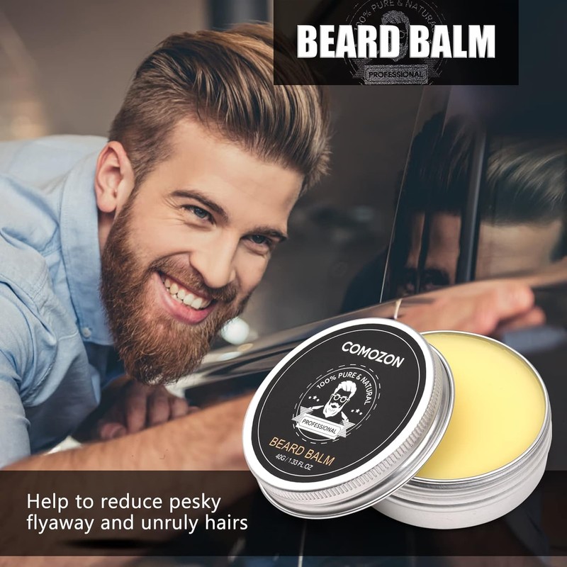 Beard Roller, Beard Care Set with Beard Roller Beard Growth