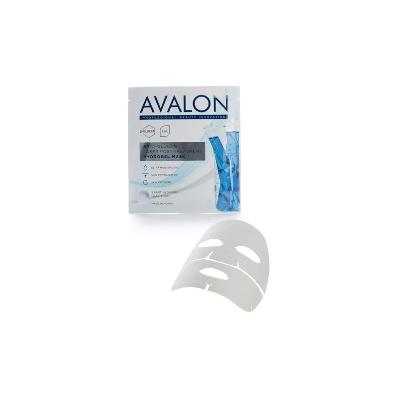 Mascarilla Avalon Korupharma Beta-glucan Acido Hialuronico Tipo de piel Todo