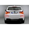 2x Red Lens Rear Bumper Reflector LED Tail Stop Brake