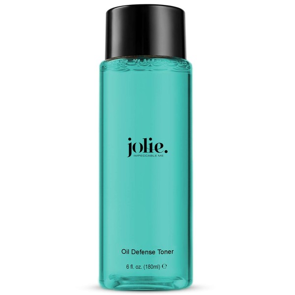 Jolie Oil Defense Toner W/Witch Hazel Extract - Decongests Pores, Invigorates Skin - for Oily/Combination Types