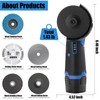 4000mah Battery Angle Grinder Tool, Cordless Angle Grinder with battery,