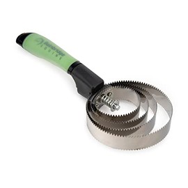 Bainbridge Gel Handle Reversible Curry Comb, Multicolour