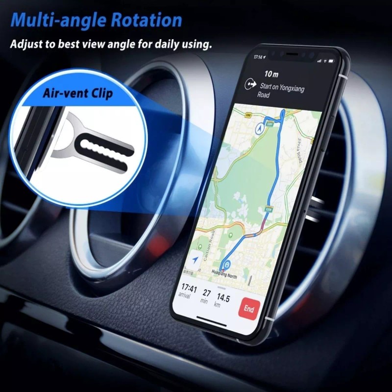 Universo en Linea Soporte Anillo Sujetador Dedo Carro Celular Metálico