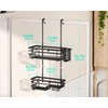 HapiRm Hanging Shower Caddy – For Renters & Small Bathrooms,
