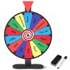 12 Inch Prize Wheel, 14 Slots Spinning Wheel for Prizes,