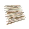 TDPW-RDM-426 Light Emperador Marble with Bone and Beige Random Pattern