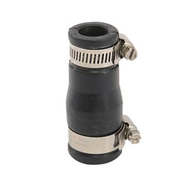 Air Aqua Flexible Rubber Reducer, Reducing Sleeve, Pipe Connector for PVC Pipe, Flexible Sleeve, Rubber Sleeve, Reducer, Cuff, Pool Connection, Reducer (25 x 20 mm)