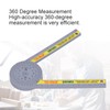 Miter Saw Protractor ABS Angle Measurement Finder Gauge 360 Degree