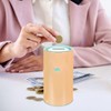 ifundom 3pcs Tinplate Money Box Ornament with Removable Lid