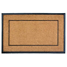 Calloway Mills AZ101633048NP Maxen Doormat, 30" x 48", Natural/Black