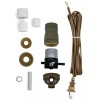 Creative Hobbies Antique Brass Make A Lamp Wiring Kit for