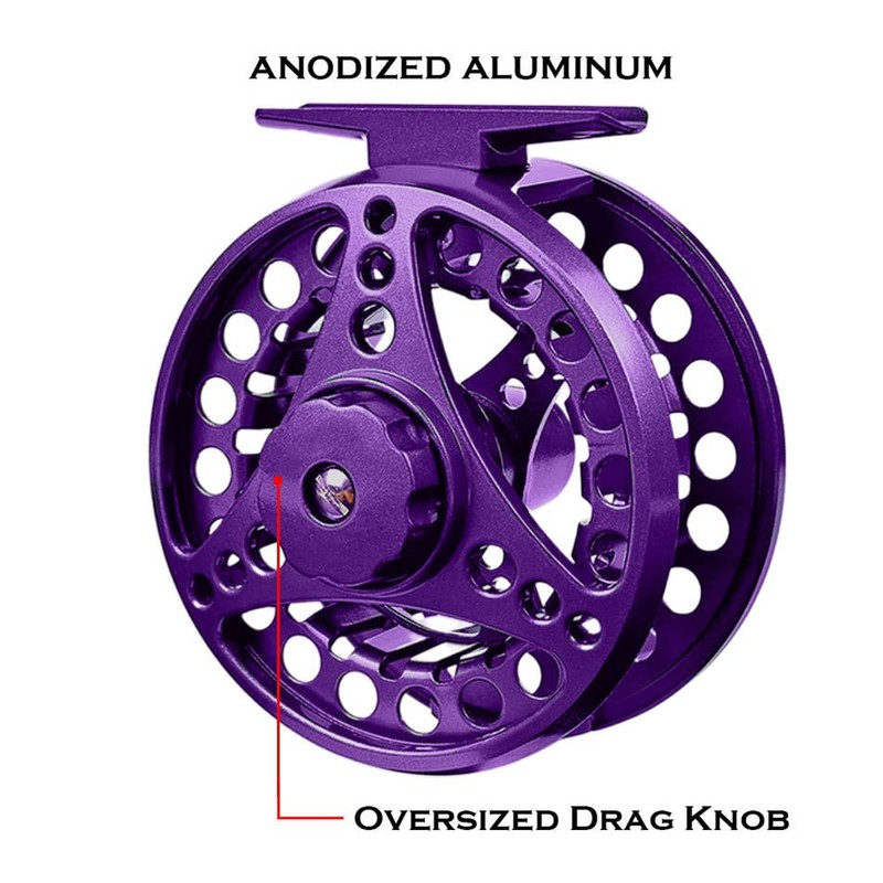 FANGBLUE Fly Fishing Reel Aluminum Alloy 5/6 WT Large Arbor