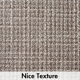 MIULEE Burlap Linen Throw Pillow Covers 20x20 Inch Khaki Decorative Pillow Covers Modern Farmhouse Pillowcases Soft Accent Cushion Covers for Couch Sofa Bedroom Living Room Home Decor