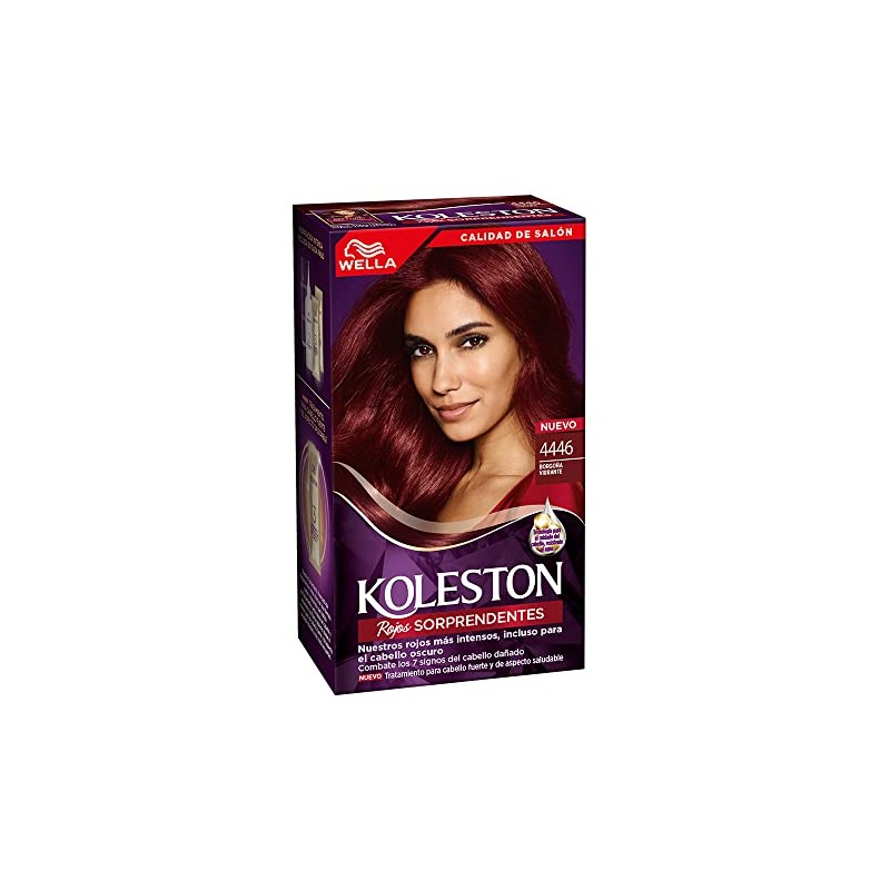 Koleston Tinte Permanente 4446 Borgoña Vibrante