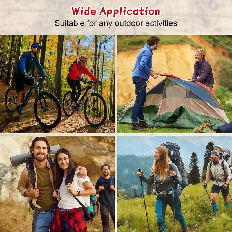 Flintronic 10Pcs Navigation Compass, Multifunctional Hiking Compass, Waterproof Pocket Compass