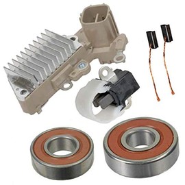 ManiacEM Alternator Rebuild Kit 2002-2004 Jaguar X-Type 2.5 3.0 M/T (Ref# TN102211-0860) Regulator, Brushes, Bearings - 13925RK