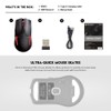 Fantech 2.4Ghz Wireless Gaming PC Mouse Mint Colour Adjustable 2400