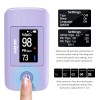 SEJOY Finger Pulse Oximeter Heart Rate Blood Oxygen Saturation Monitor