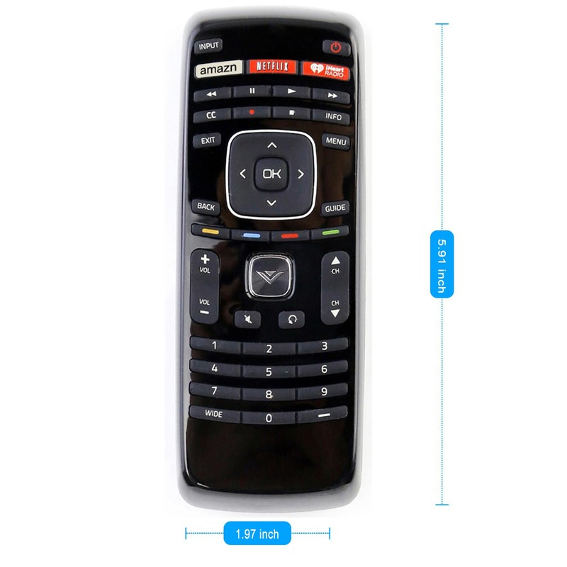 XRT112 Replace Remote fit for Vizio TV E500i-B1 E500i-B0 E550i-A0E