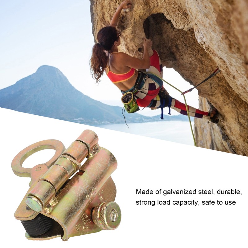 Safety Rope Self Locking Grab Sturdy Round Hole Easy Adsorption