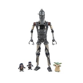STAR WARS The Black Series IG-12 & Grogu, The Mandalorian Deluxe Collectible 6 Inch Action Figure 2-Pack