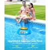 FirstE 2026 Newly Wireless Pool Thermometer Solar Powered | Extra-Large