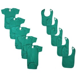 UD_Unisex Baby 10 Pc Onezies And Bibs Nc_0478nb