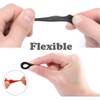 SAIGO Anti-slip Ear Hooks Holder Eyeglasses Retainers Silicone Glasses Temple