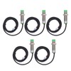 5PCS Inductive Proximity Switch Non Contact Distance Approach Sensor M18
