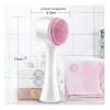 Cepillo Limpieza Facial Doble Cara Manual Exfoliante Skin F