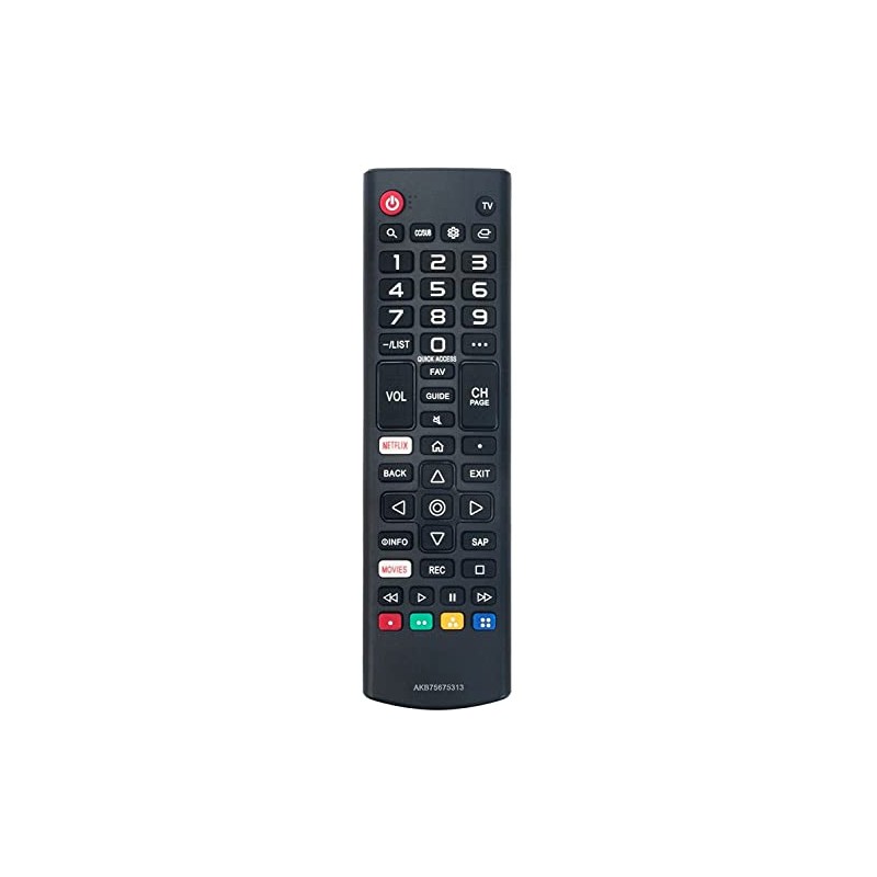 AKB75675313 Remote Control Compatible with All LG Smart TVs