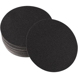 30PCS 6 inch Silicon Carbide Sanding Discs 80 Grit, Wet Dry Orbital Sander Hook and Loop Sandpaper Disc, Best for Metal,Automotive,Wood Polishing