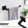 KOKOSIRI Juego de Accesorios de baño 4 Piezas Soporte para
