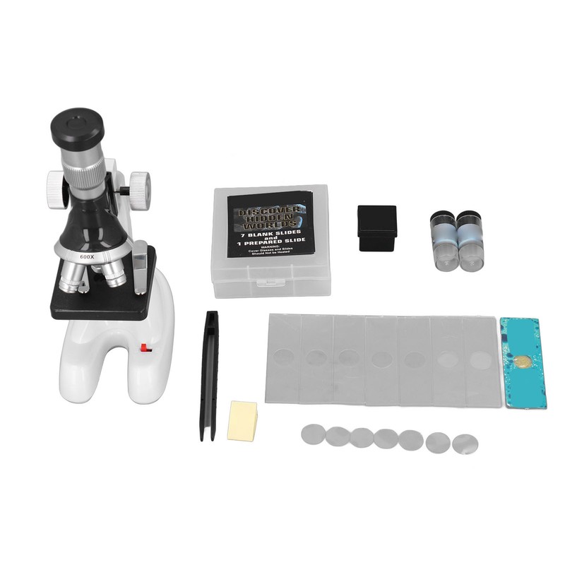 Children Science Microscope Kit 1200X Magnification Biological HD Educational Science