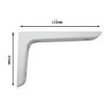 KG Wai Industrial Aluminum Shelf Bracket, 65X100, White