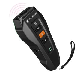 BarxBuddy BarxBuddy 2nd Gen Dog Bark Deterrent Devices | Long Range Ultrasonic | Bark Collar Alternative | Dog Training Indoor/Outdoor | Rechargeable Anti Bark Device for Dogs (Black)