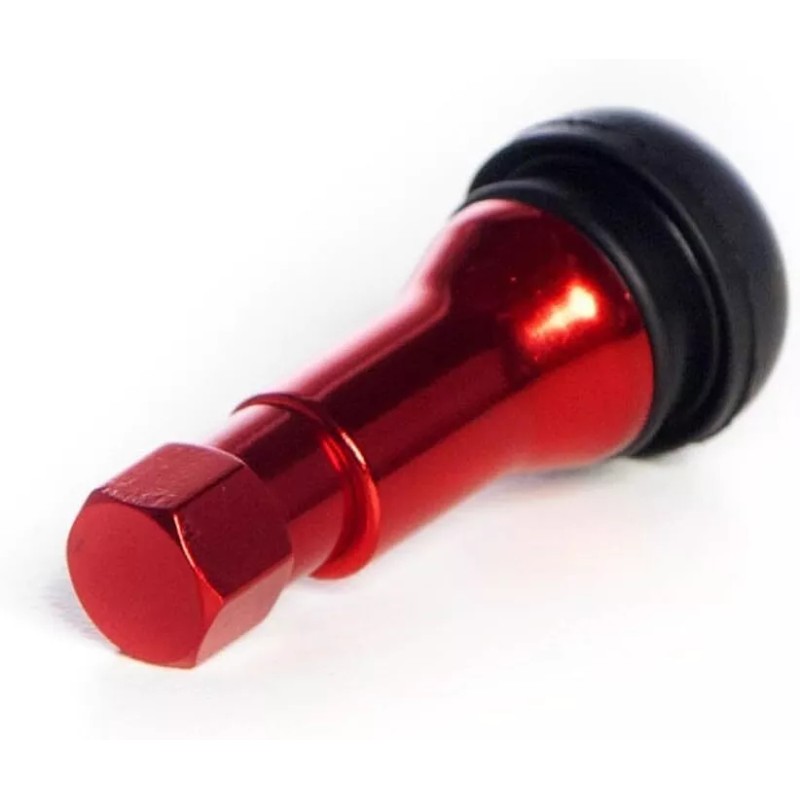 Circuit Performance Set Of 4 Red Rubber Valve Stems Tr413