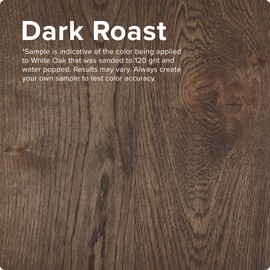 Rubio Monocoat Wood Stain & Finish Sample - Dark Roast | Oil Plus Part A | Quick-Dry, Eco-Friendly Linseed Wood Oil for Indoor Use | Ideal for Sampling Oil Plus 2C & Touch Ups | 20 mL