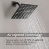 JingGang Oil Rubbed Bronze Shower Faucet Set Bathroom Rainfall Shower
