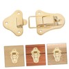 Operitacx Vintage Duckbilled Hasp Latch Small Box Latch Hardware Metal